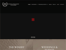 Tablet Screenshot of moraisvineyards.com